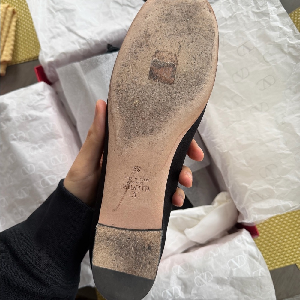 Valentino Garavani Rock Stud Ballet Flat - Picture 7 of 15